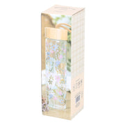Floral Print Glass Water Bottle - Something Different Gift Shop