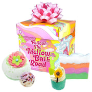 Follow the Mellow Bath Road Cube Bow Gift Box - Something Different Gift Shop