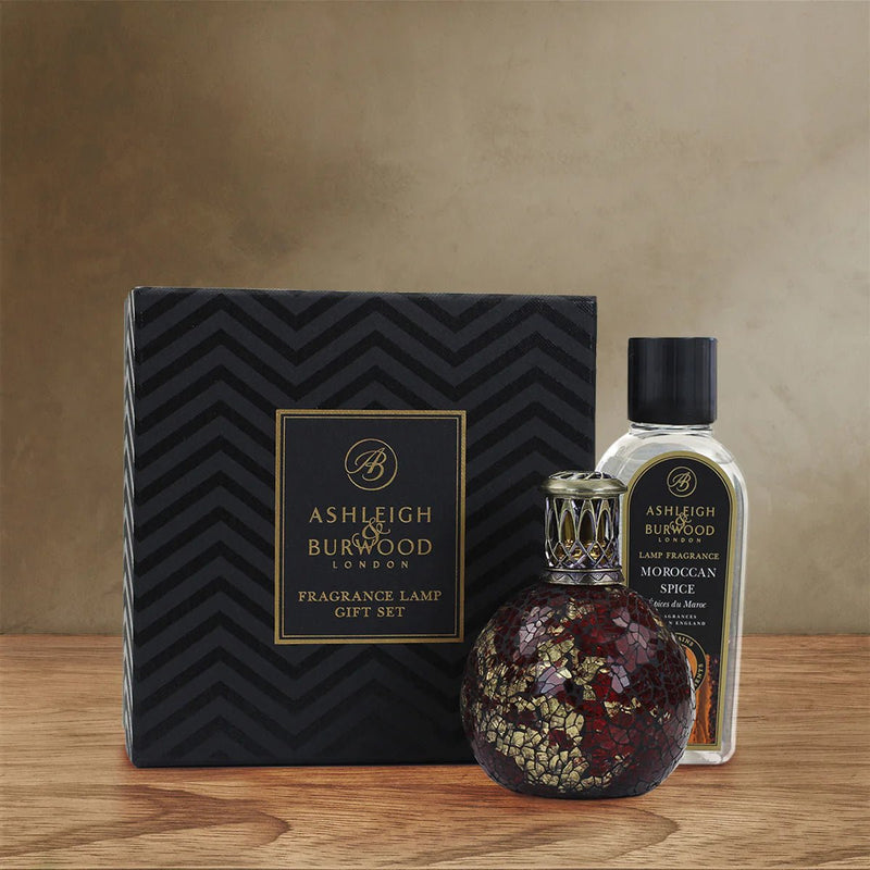 Fragrance Lamp Gift Set - Dragon's Eye & Moroccan Spice - Something Different Gift Shop
