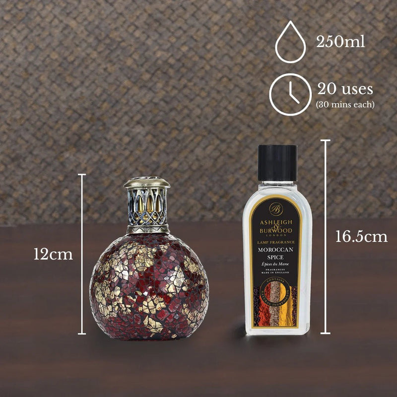 Fragrance Lamp Gift Set - Dragon's Eye & Moroccan Spice - Something Different Gift Shop