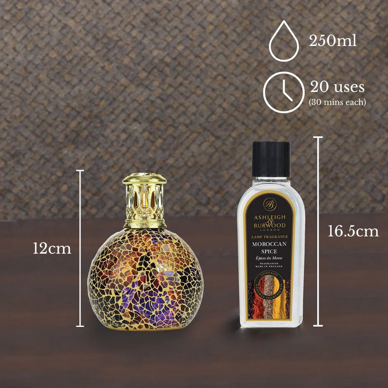 Fragrance Lamp Gift Set - Golden Sunset & Moroccan Spice - Something Different Gift Shop
