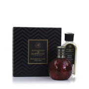 Fragrance Lamp Gift Set - Rose Bud & Fresh Linen - Something Different Gift Shop