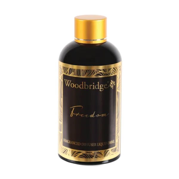 Freedom reed diffuser refill bottle with floral and amber notes, 200ml

