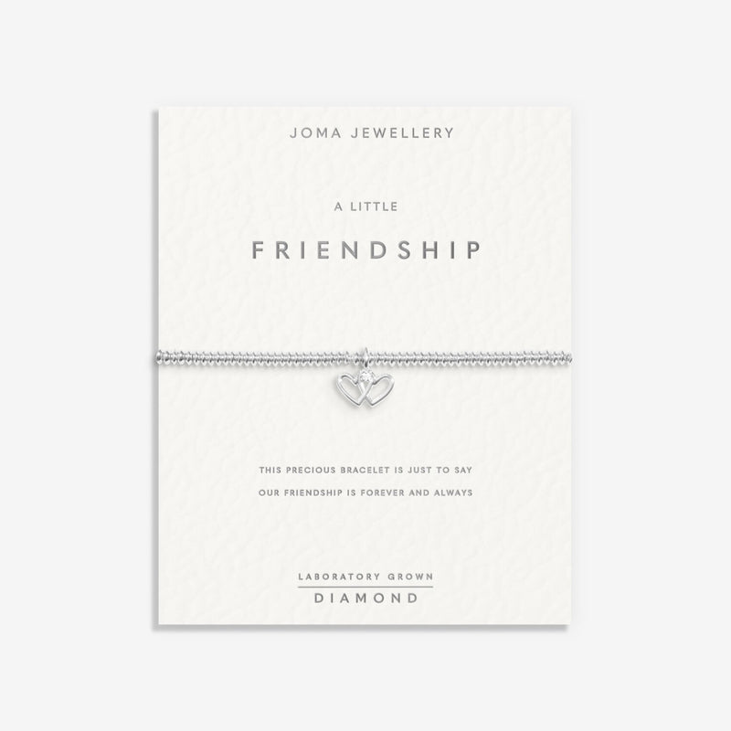 Joma Friendship bracelet on keepsake sentiment card