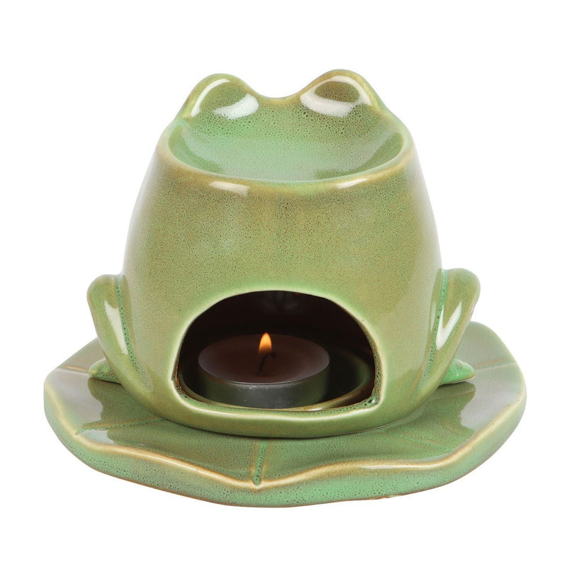 Frog Shaped Oil Burner - Something Different Gift Shop