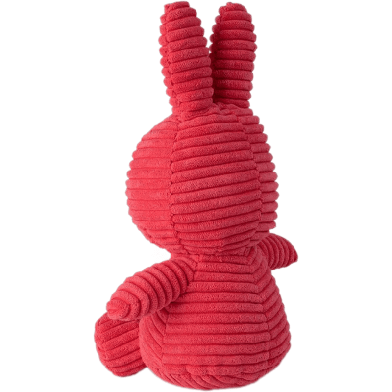 Fuchsia Corduroy Miffy Plush by Bon Ton Toys - Something Different Gift Shop