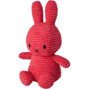 Fuchsia Corduroy Miffy Plush by Bon Ton Toys - Something Different Gift Shop