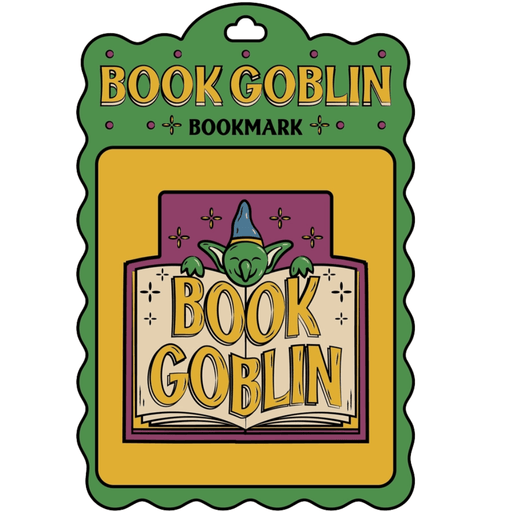 Fun Club Book Goblin magnetic bookmark in packaging