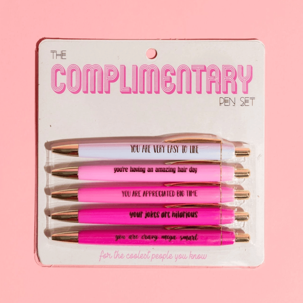 Complimentary Pen Set | Funny Novelty Pens