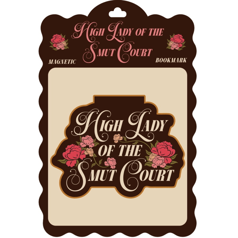 Fun Club High Lady of the Smut Court magnetic bookmark in packaging