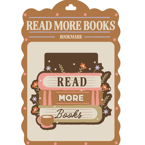 Fun Club Read More Books magnetic bookmark in packaging