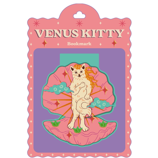 Fun Club Venus Kitty magnetic bookmark in packaging