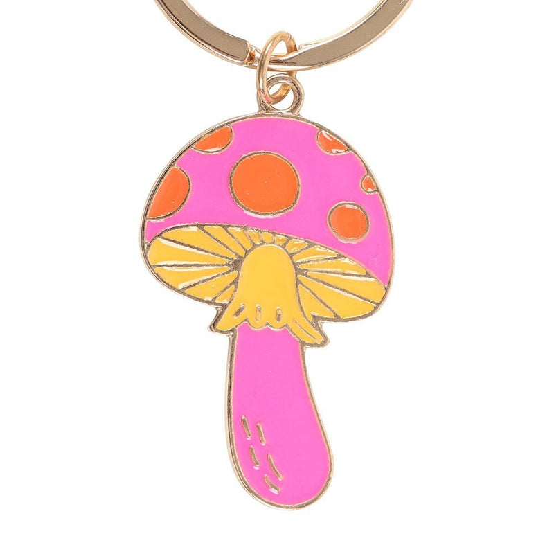 Funky Fungi Mushroom Keyring - Something Different Gift Shop