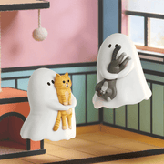 Ghody Behold My Cat Here Come My Dainty Cutie and Tabby Cat mini blind box figures
