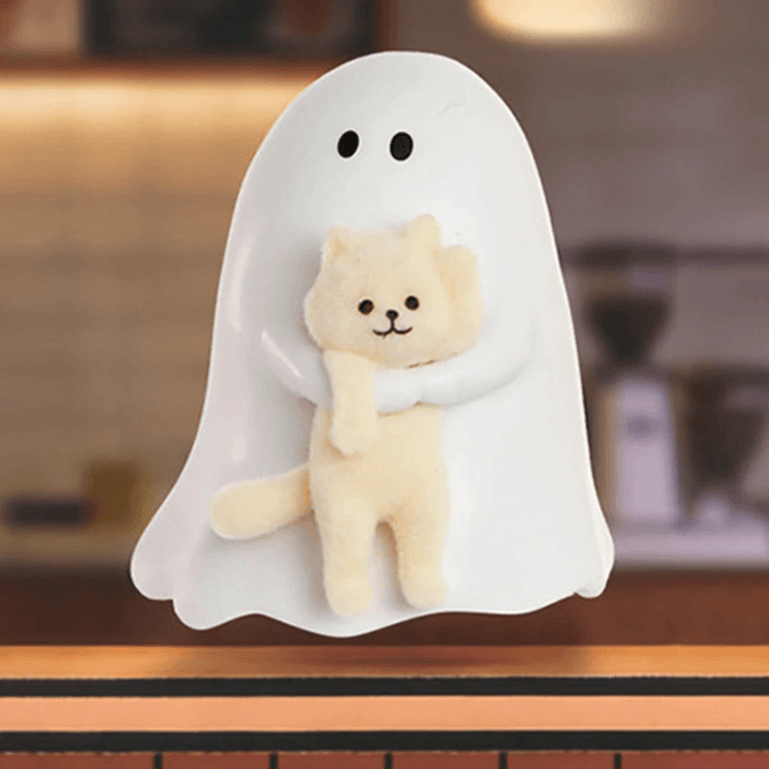 Ghody Behold My Cat Lucky Little White Cat mini blind box figure