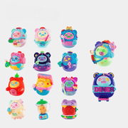 All 14 Ghost Bear Diner minis—12 regular plus Clumsy Mechanic & Come On In—displayed on clean white backdrop.
