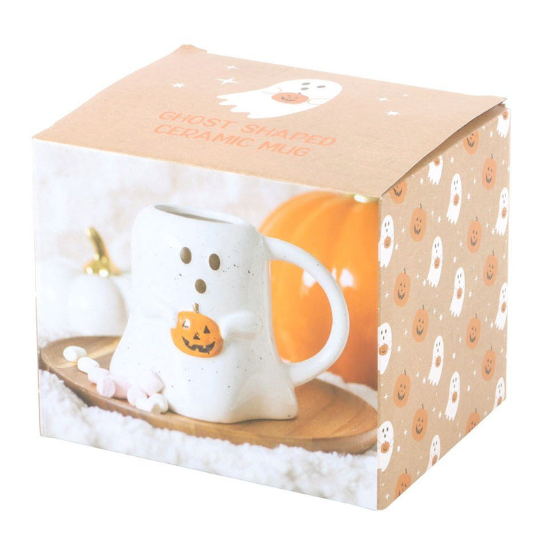 Ghost Shaped Ceramic Mug - Something Different Gift Shop
