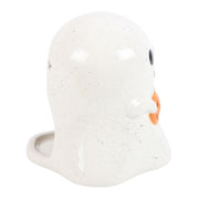 Ghost Shaped Ceramic Tealight Holder - Something Different Gift Shop