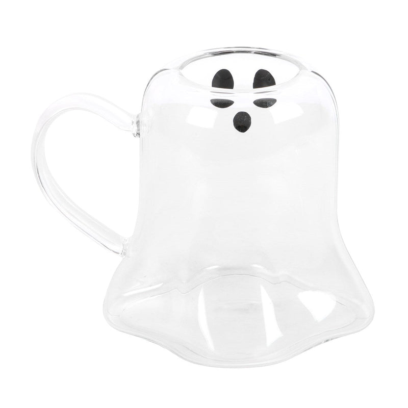 Ghost Shaped Glass Mug - Something Different Gift Shop