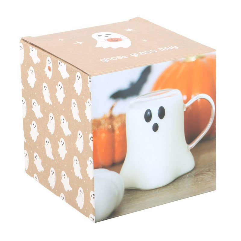 Ghost Shaped Glass Mug - Something Different Gift Shop
