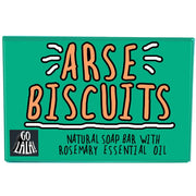 Go La La Arse Biscuits Soap Bar 95g - Something Different Gift Shop