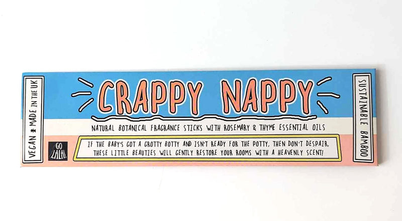 Go La La Crappy Nappy Incense Sticks - Something Different Gift Shop
