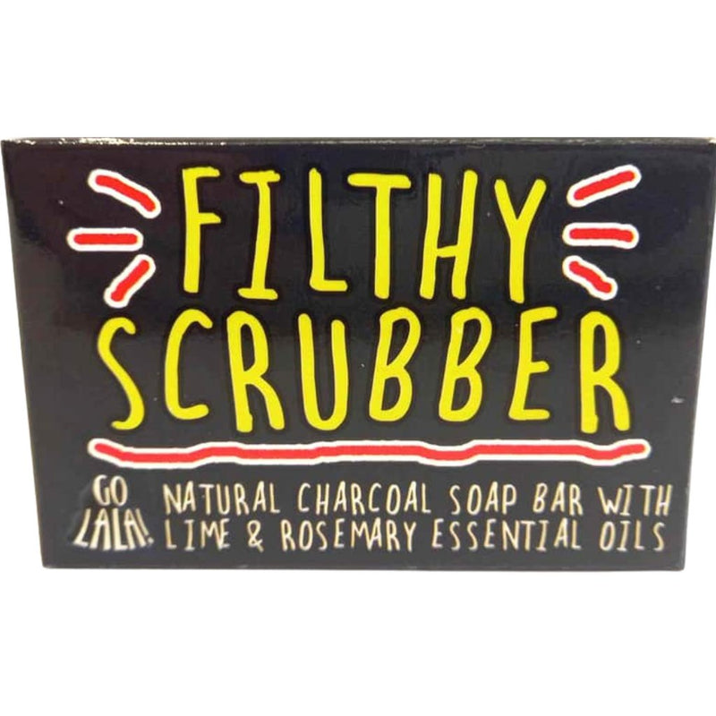 Go La La Filthy Scrubber Soap Bar 95g - Something Different Gift Shop