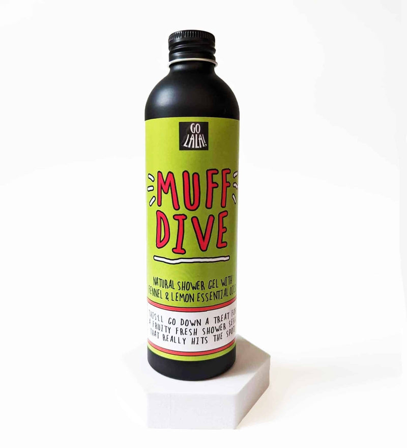 Go La La Muff Dive Shower Gel - Something Different Gift Shop