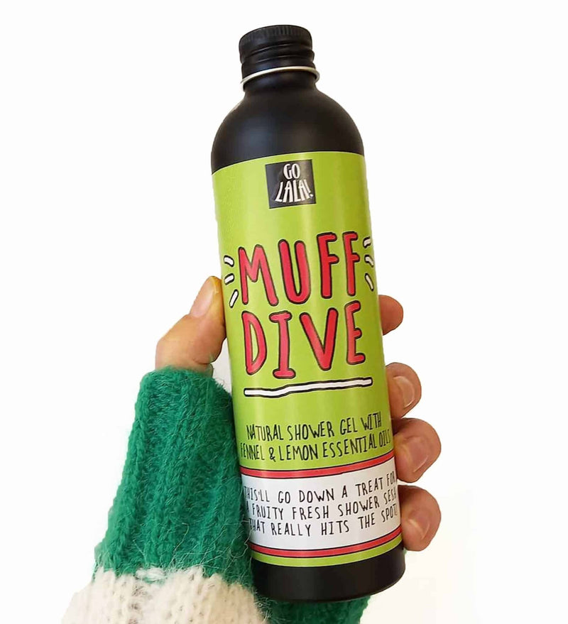 Go La La Muff Dive Shower Gel - Something Different Gift Shop