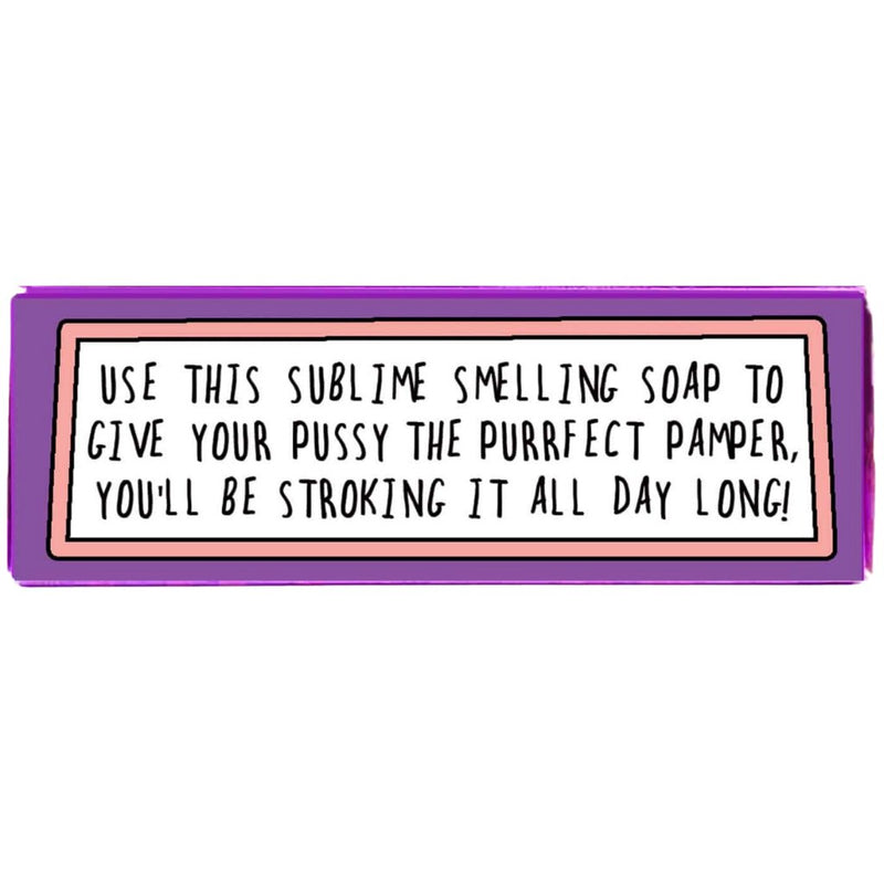 Go La La Pampered Pussy Soap Bar 95g - Something Different Gift Shop