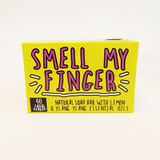 Go La La Smell My Finger Soap Bar 95g - Something Different Gift Shop