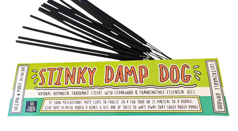 Go La La Stinky Damp Dog Incense Sticks - Something Different Gift Shop