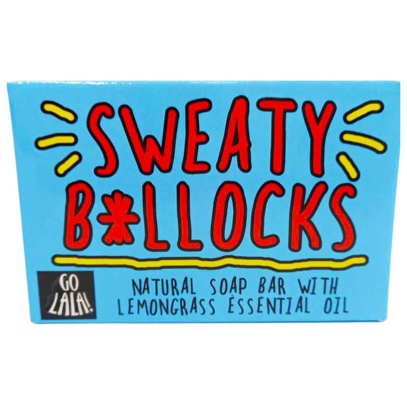 Go La La Sweaty B*llocks Soap Bar 95g - Something Different Gift Shop