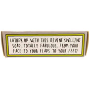 Go La La Sweaty Flaps Soap Bar 95g - Something Different Gift Shop
