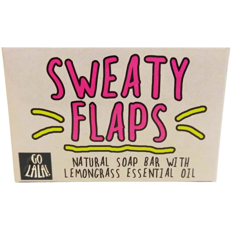 Go La La Sweaty Flaps Soap Bar 95g - Something Different Gift Shop