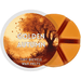 Golden Autumn wax melt with rich orange tones and an illustrated autumn woodland scene.