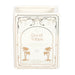 White Good Vibes book vase for flowers and reading nook decor
