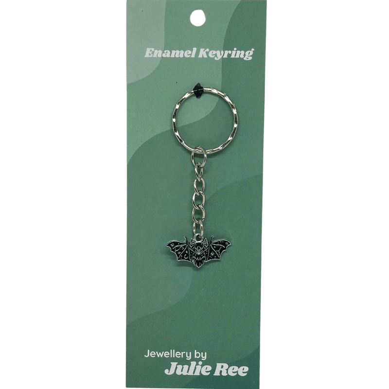 Gothic Bat Keyring – Jewellery By Julie Ree - Something Different Gift Shop