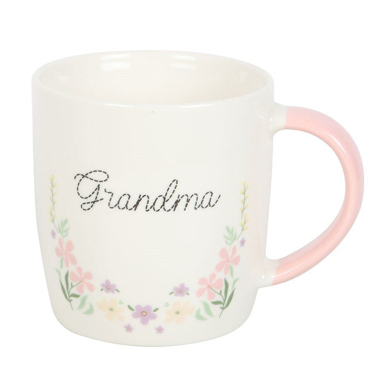 Grandma Pastel Floral Mug - Something Different Gift Shop