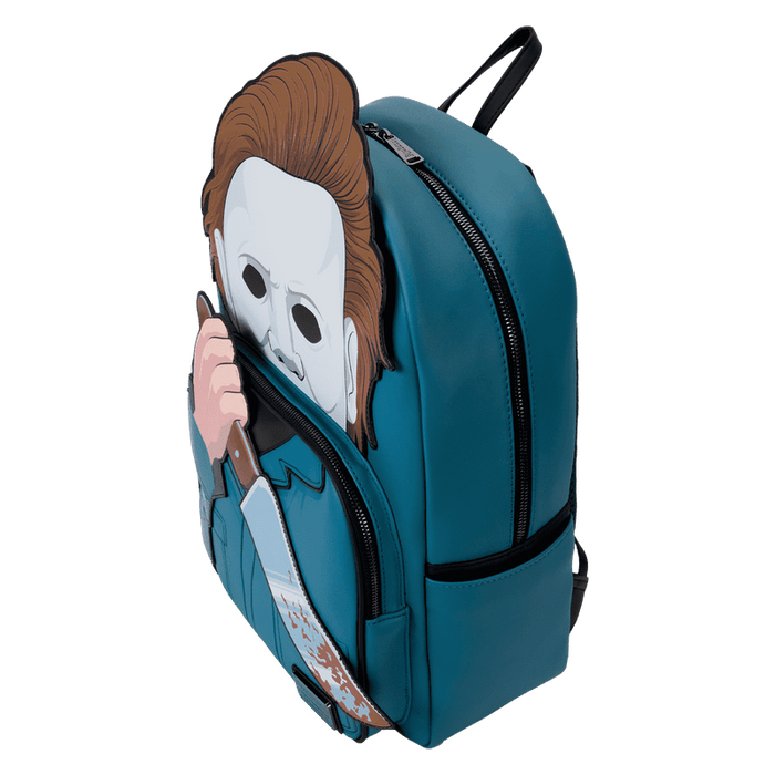 Halloween Michael Myers Cosplay Glow Full - Size Backpack - Something Different Gift Shop