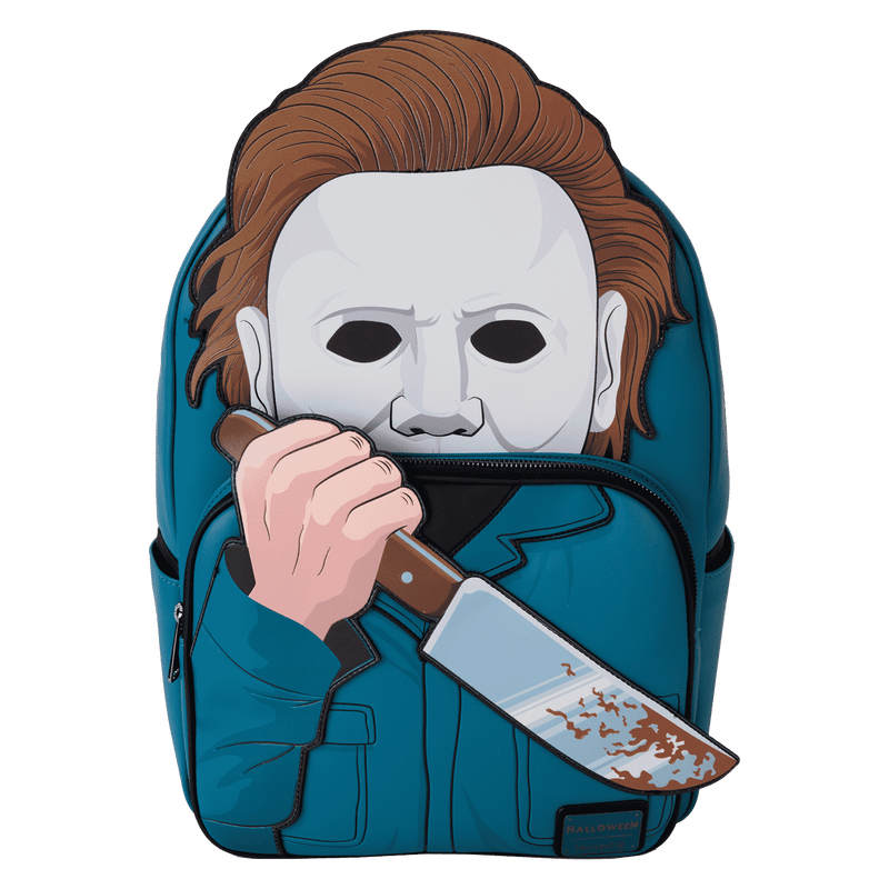 Halloween Michael Myers Cosplay Glow Full - Size Backpack - Something Different Gift Shop
