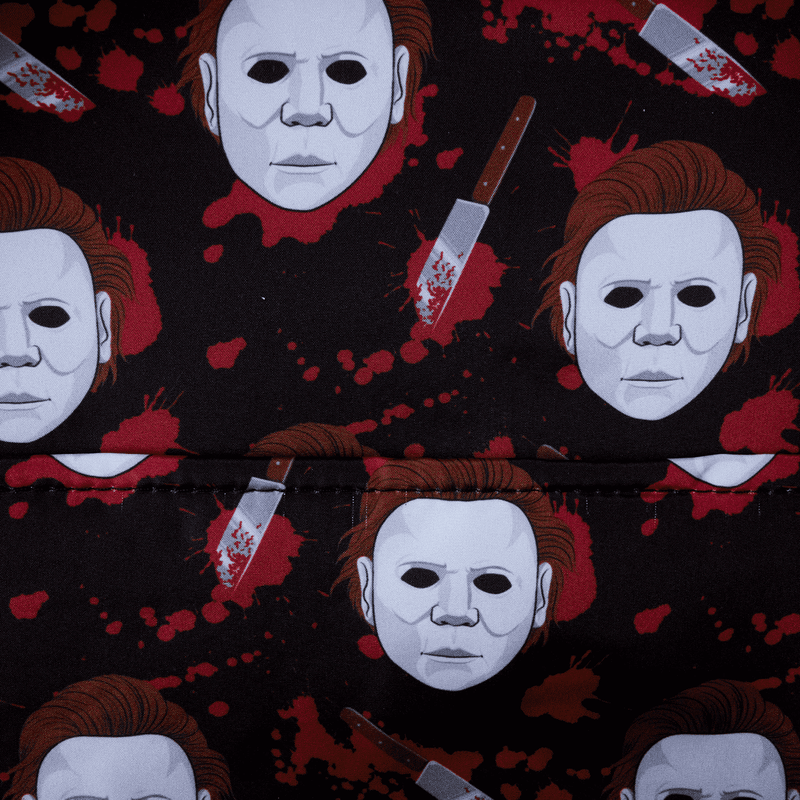 Halloween Michael Myers Cosplay Glow Full - Size Backpack - Something Different Gift Shop