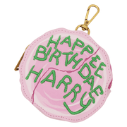 Pink Happee Birthdae Harry cake coin bag from Loungefly Hagrid Mini Backpack
