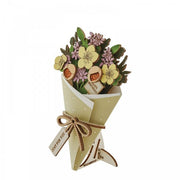 Happy Birthday 3D Flower Figurine Card - Something Different Gift Shop