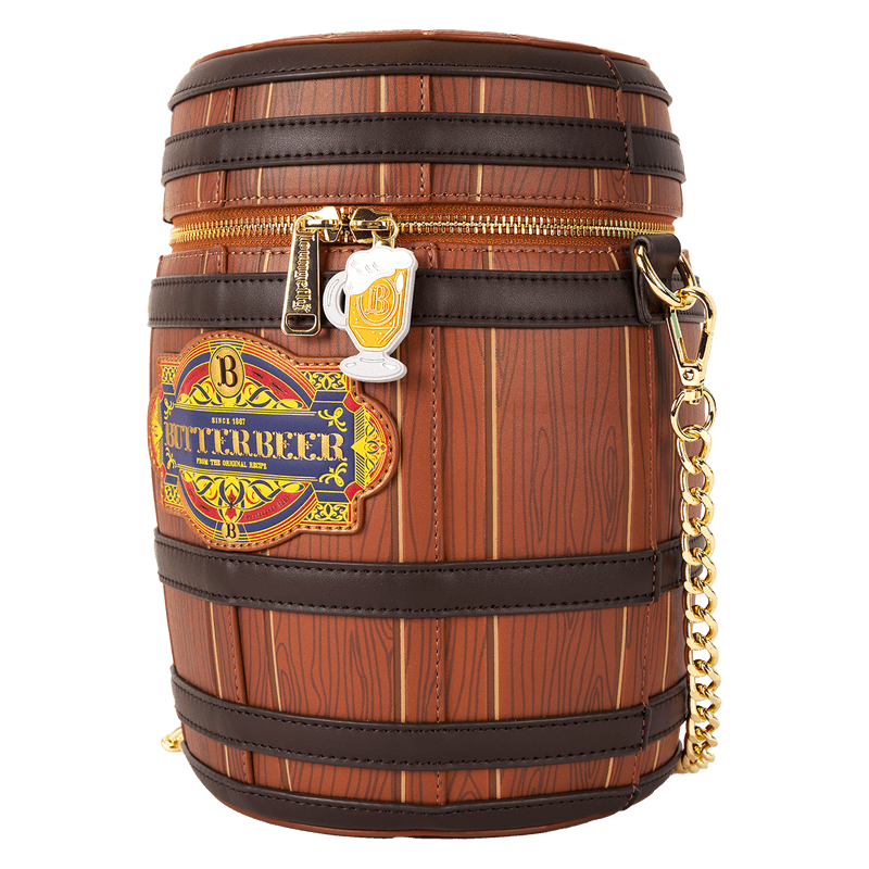 Harry Potter Butterbeer Barrel Scented Figural Crossbody Bag - Something Different Gift Shop