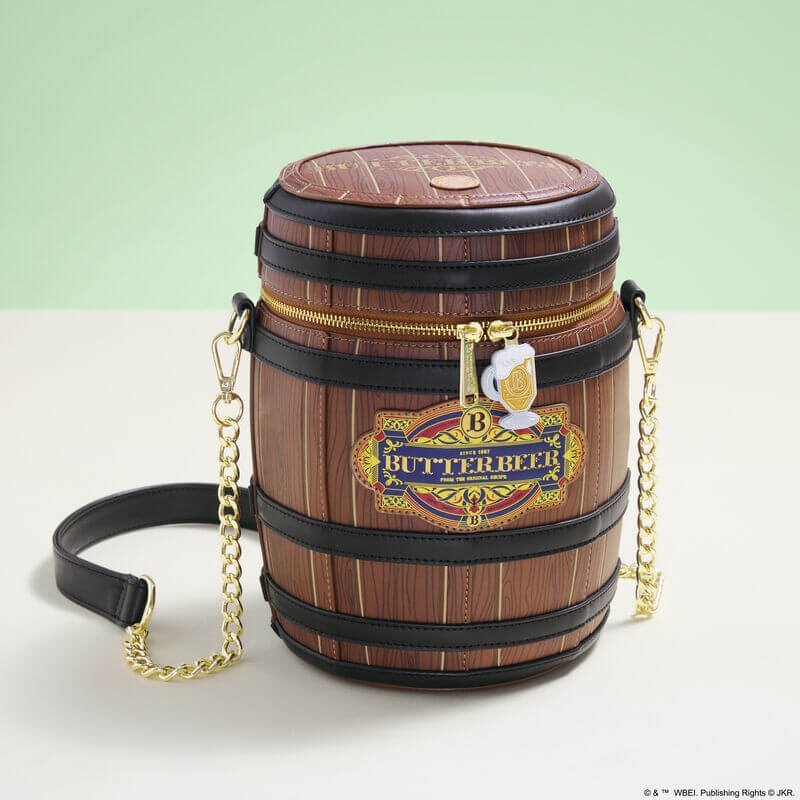 Harry Potter Butterbeer Barrel Scented Figural Crossbody Bag - Something Different Gift Shop