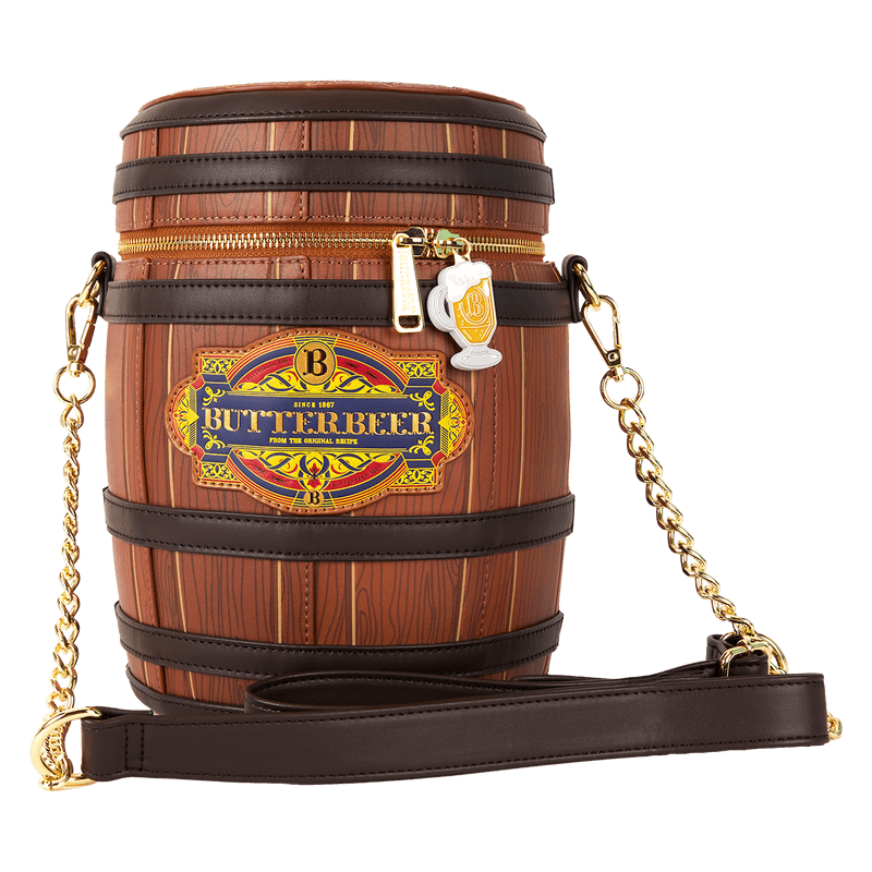 Harry Potter Butterbeer Barrel Scented Figural Crossbody Bag - Something Different Gift Shop