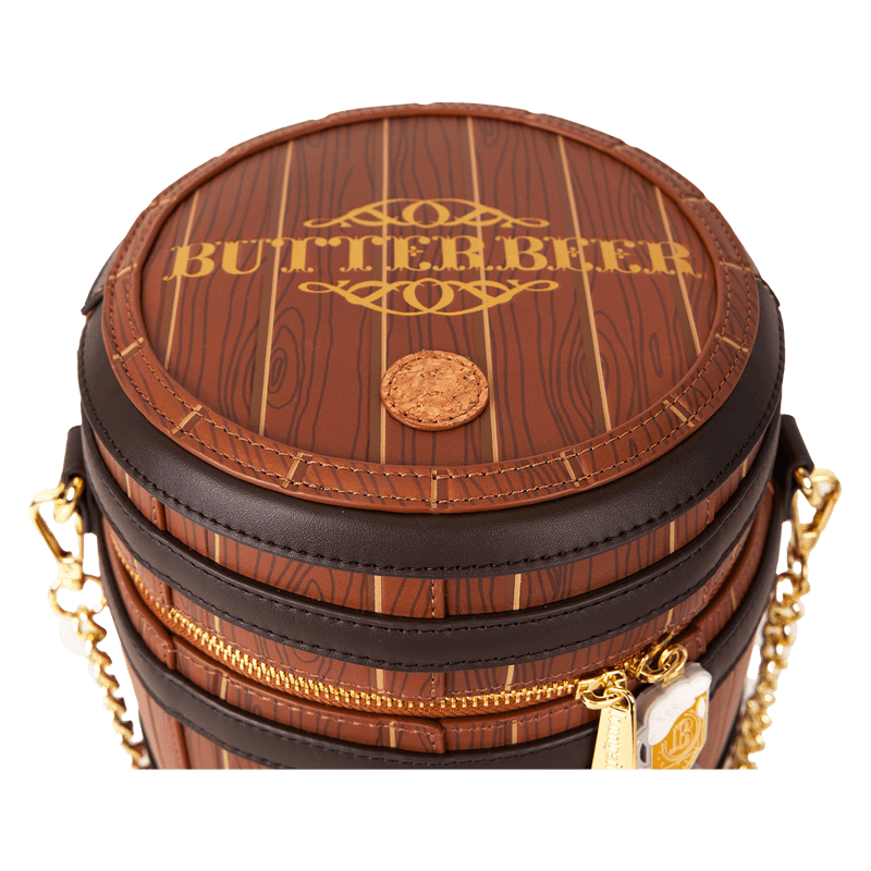Harry Potter Butterbeer Barrel Scented Figural Crossbody Bag - Something Different Gift Shop