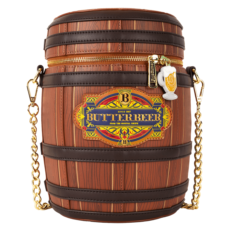 Harry Potter Butterbeer Barrel Scented Figural Crossbody Bag - Something Different Gift Shop