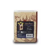Back of Harry Potter Marauder’s Map ceramic book shaped vase showing product label